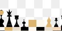 PNG Chess game intelligence recreation. AI generated Image by rawpixel.