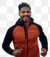 PNG Fit latino jogging running adult determination. AI generated Image by rawpixel.