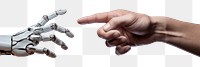 PNG AI hand finger human electronics. AI generated Image by rawpixel.
