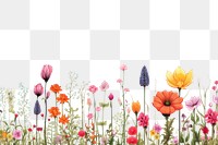 PNG  Flower outdoors blossom nature. AI generated Image by rawpixel.