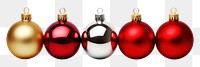 PNG Christmas baubles celebration christmas ornament. AI generated Image by rawpixel.