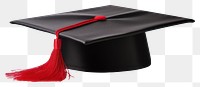 PNG Graduation hat text white background intelligence. 