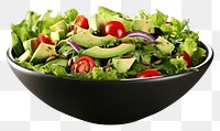 PNG Salad bowl food vegetable freshness. 