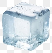 PNG  Ice cube crystal white white background