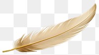 PNG  Quill white background lightweight accessories. AI generated Image by rawpixel.