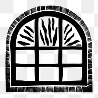 PNG Window architecture shape white background. AI generated Image by rawpixel.