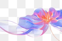 PNG Flower abstract pattern art. AI generated Image by rawpixel.