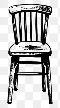 PNG Chair furniture white white background. AI generated Image by rawpixel.