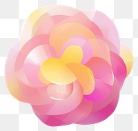 PNG Cute abstract flower petal white background accessories. AI generated Image by rawpixel.