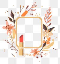 PNG Lipstick art white background celebration. AI generated Image by rawpixel.