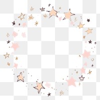 PNG Star backgrounds confetti white background. AI generated Image by rawpixel.