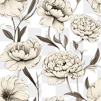 PNG Peony pattern backgrounds wallpaper. AI generated Image by rawpixel.