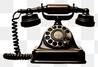 PNG Telephone electronics technology nostalgia. AI generated Image by rawpixel.