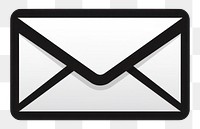 PNG Logo of envelope mail white background technology. AI generated Image by rawpixel.
