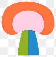 PNG  Abstract Mushroom creativity clothing cartoon. AI generated Image by rawpixel.