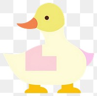 PNG  Abstract duck animal bird representation. AI generated Image by rawpixel.