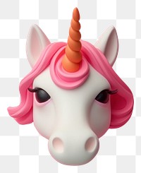 PNG Unicorn head representation celebration creativity. AI generated Image by rawpixel.
