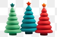 PNG Christmas tree decorate in green red blue celebration decoration creativity. AI generated Image by rawpixel.