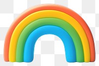 PNG Rainbow architecture spectrum idyllic. AI generated Image by rawpixel.