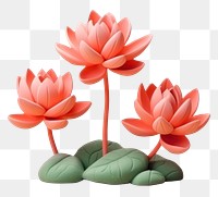 PNG Lotus Flowers flower plant inflorescence. AI generated Image by rawpixel.
