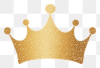 PNG Crown icon gold white background celebration. 