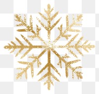 PNG Simple snowflake icon shape white gold. AI generated Image by rawpixel.