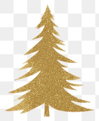 PNG Pine tree icon christmas plant shape