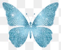 PNG Butterfly icon blue white background accessories. AI generated Image by rawpixel.