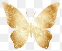 PNG Butterfly icon gold white background accessories. AI generated Image by rawpixel.