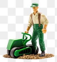 PNG Farmer miniature figurine adult. AI generated Image by rawpixel.