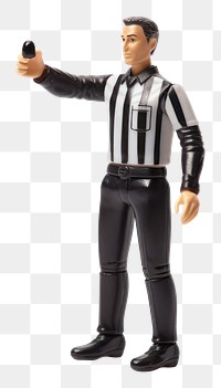 PNG Referee adult toy white background. AI generated Image by rawpixel.