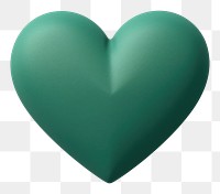 PNG Green heart turquoise jewelry balloon. AI generated Image by rawpixel.