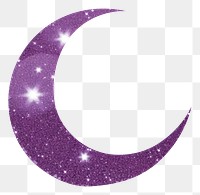 PNG Crescent icon astronomy crescent nature. AI generated Image by rawpixel.