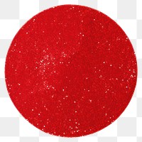 PNG Circle glitter shape red. AI generated Image by rawpixel.