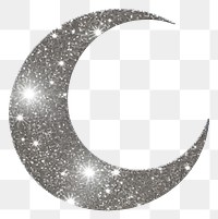 PNG Crescent icon astronomy crescent nature. AI generated Image by rawpixel.