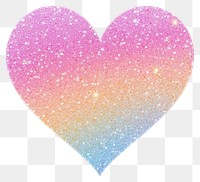 PNG Heart icon glitter backgrounds shape. AI generated Image by rawpixel.