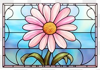 PNG Daisy flower plant glass. AI generated Image by rawpixel.