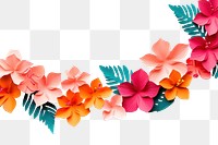 PNG Tripical flower plant petal paper. AI generated Image by rawpixel.