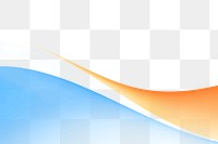 PNG Blue and orange backgrounds abstract blue. AI generated Image by rawpixel.