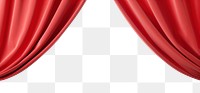 PNG  Opening the red curtain backgrounds elegance abstract. AI generated Image by rawpixel.