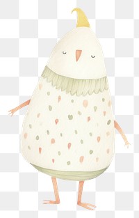 PNG Easter egg character bird rat outdoors. AI generated Image by rawpixel.