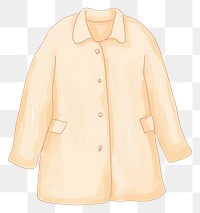 PNG  Coat cartoon blouse coathanger. AI generated Image by rawpixel.