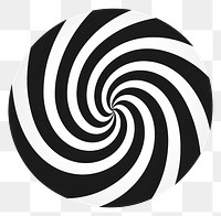 PNG Spiral spiral shape black. AI generated Image by rawpixel.