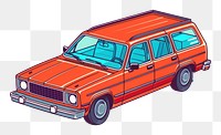 PNG Retro wagon car vehicle transportation automobile. AI generated Image by rawpixel.