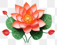 PNG Lotus flower plant leaf. AI generated Image by rawpixel.