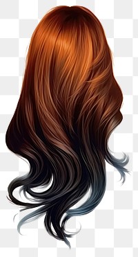 PNG Adult hairstyle portrait redhead. AI generated Image by rawpixel.