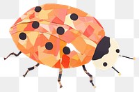 PNG  Ladybug animal insect invertebrate. AI generated Image by rawpixel.