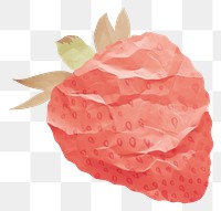PNG  Strawberry fruit plant petal. AI generated Image by rawpixel.