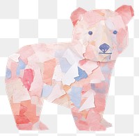 PNG  Teddy bear art creativity carnivora. AI generated Image by rawpixel.