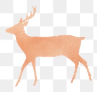 PNG Deer wildlife animal antler. AI generated Image by rawpixel.